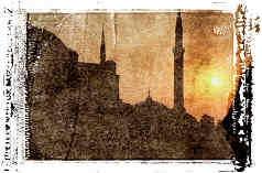 Turkish Mosque. Illustration copyrighted.